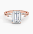 ecomposer-view with diamond shape-emerald,ecomposer-size-2-ct,ecomposer-metal type-rose-gold-18k