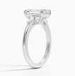 ecomposer-view with diamond shape-emerald,ecomposer-size-2-ct,ecomposer-metal type-white-gold-18k