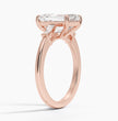 ecomposer-metal type-rose-gold-18K,ecomposer-ring setting-Trilogy 