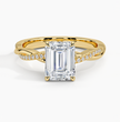 ecomposer-metal type-yellow-gold-18K,ecomposer-ring setting-twisted