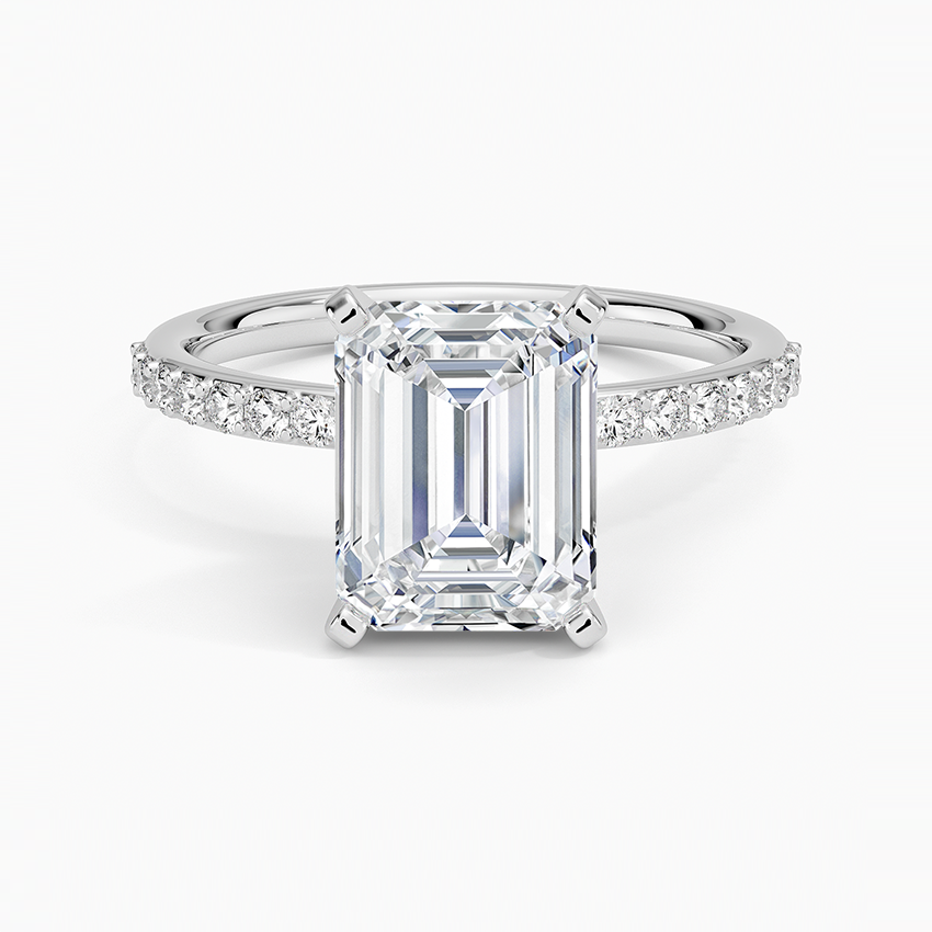 1.50 Carat Emerald Diamond | Lab Grown Diamond | F | VS1