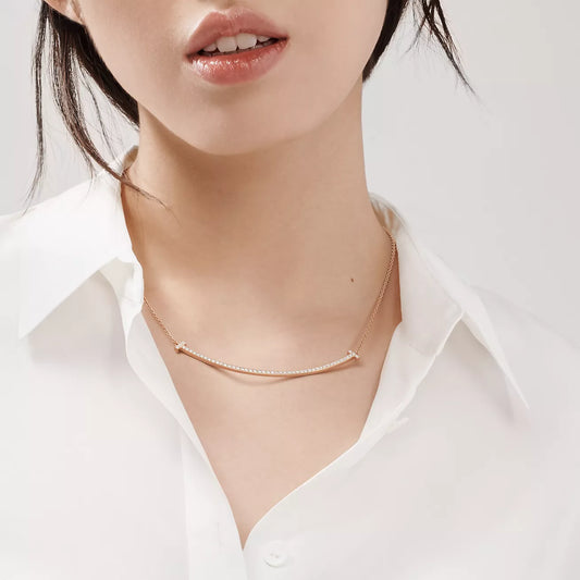 Necklace | Large | Smile | 18 in