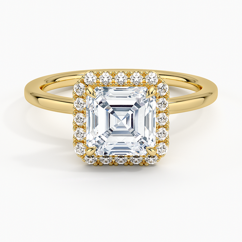ecomposer-view with diamond shape-asscher,ecomposer-size-1.5-ct,ecomposer-metal type-yellow-gold-18k