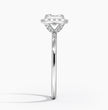 ecomposer-metal type-white-gold-18K,ecomposer-ring setting-halo