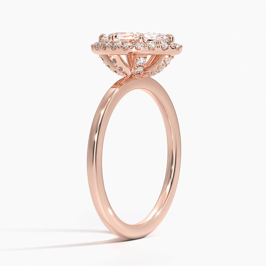 ecomposer-view with diamond shape-marquise,ecomposer-size-1-ct,ecomposer-metal type-rose-gold-18k