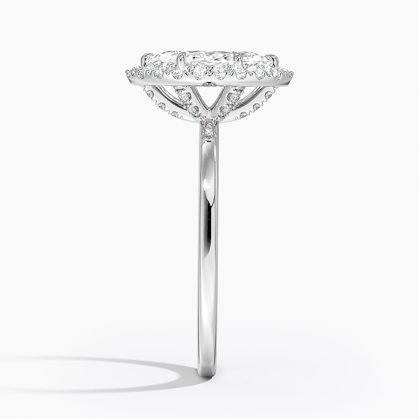 ecomposer-view with diamond shape-marquise,ecomposer-size-1-ct,ecomposer-metal type-white-gold-18k