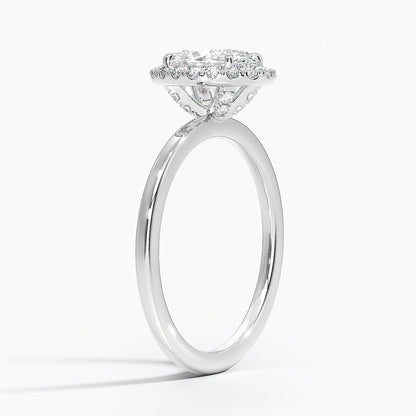 ecomposer-view with diamond shape-oval,ecomposer-size-1-ct,ecomposer-metal type-white-gold-18k
