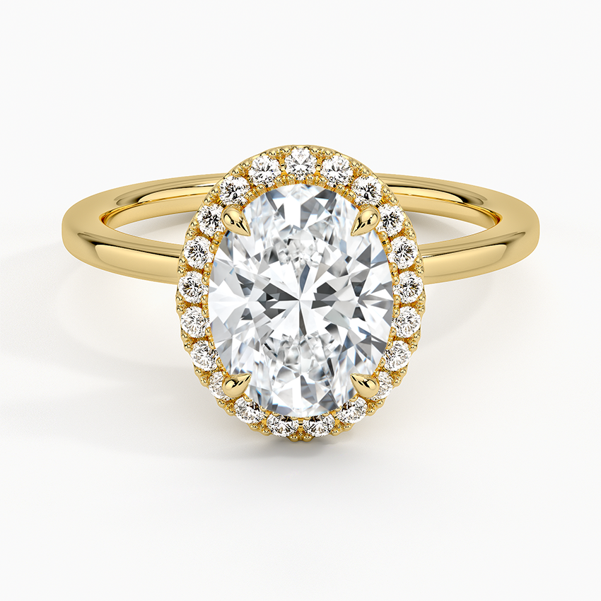 ecomposer-view with diamond shape-oval,ecomposer-size-2-ct,ecomposer-metal type-yellow-gold-18k