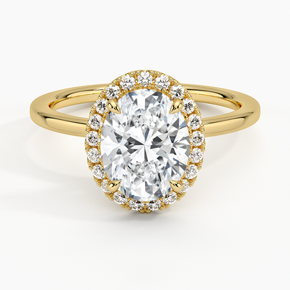 ecomposer-view with diamond shape-oval,ecomposer-size-2-ct,ecomposer-metal type-yellow-gold-18k
