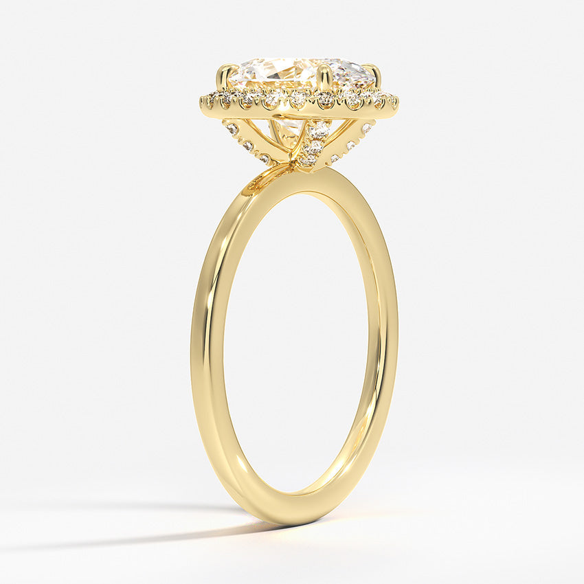 ecomposer-view with diamond shape-oval,ecomposer-size-2-ct,ecomposer-metal type-yellow-gold-18k