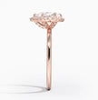 ecomposer-view with diamond shape-pear,ecomposer-size-1-ct,ecomposer-metal type-rose-gold-18k