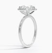 ecomposer-metal type-white-gold-18K,ecomposer-ring setting-halo