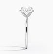 ecomposer-metal type-white-gold-18K,ecomposer-ring setting-halo