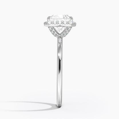 ecomposer-view with diamond shape-princess,ecomposer-size-1.5-ct,ecomposer-metal type-white-gold-18k