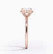 ecomposer-view with diamond shape-princess,ecomposer-size-1-ct,ecomposer-metal type-rose-gold-18k