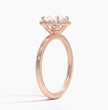 ecomposer-view with diamond shape-princess,ecomposer-size-1-ct,ecomposer-metal type-rose-gold-18k