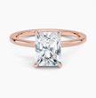 ecomposer-metal type-rose-gold-18K,ecomposer-ring setting-halo