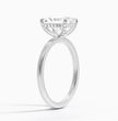 ecomposer-metal type-white-gold-18K,ecomposer-ring setting-halo