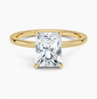 ecomposer-metal type-yellow-gold-18K,ecomposer-ring setting-halo