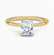 ecomposer-metal type-yellow-gold-18K,ecomposer-ring setting-halo