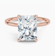 ecomposer-metal type-rose-gold-18K,ecomposer-ring setting-halo