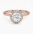 ecomposer-view with diamond shape-round,ecomposer-size-1-ct,ecomposer-metal type-rose-gold-18k