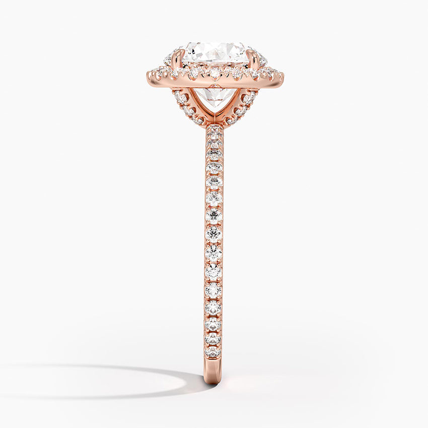 ecomposer-view with diamond shape-round,ecomposer-size-2.5-ct,ecomposer-metal type-rose-gold-18k