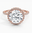 ecomposer-view with diamond shape-round,ecomposer-size-3-ct,ecomposer-metal type-rose-gold-18k