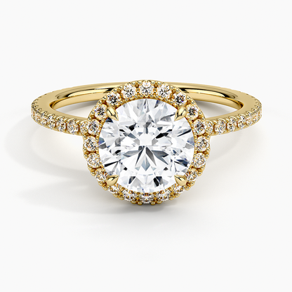 ecomposer-view with diamond shape-round,ecomposer-size-1.5-ct,ecomposer-metal type-yellow-gold-18k