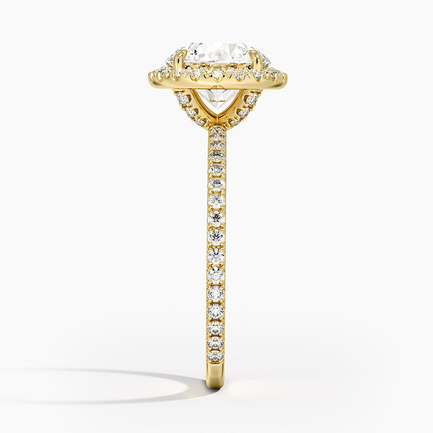 ecomposer-view with diamond shape-round,ecomposer-size-2.5-ct,ecomposer-metal type-yellow-gold-18k