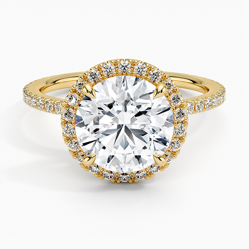 ecomposer-view with diamond shape-round,ecomposer-size-2.5-ct,ecomposer-metal type-yellow-gold-18k