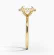 ecomposer-metal type-yellow-gold-18K,ecomposer-ring setting-halo
