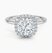 ecomposer-view with diamond shape-cushion,ecomposer-size-2-ct,ecomposer-metal type-white-gold-18k