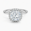 ecomposer-view with diamond shape-cushion,ecomposer-size-2-ct,ecomposer-metal type-white-gold-18k