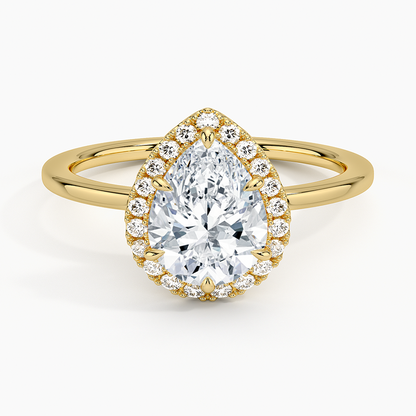ecomposer-view with diamond shape-pear,ecomposer-size-1.5-ct,ecomposer-metal type-yellow-gold-18k