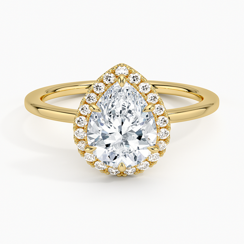 ecomposer-view with diamond shape-pear,ecomposer-size-1.5-ct,ecomposer-metal type-yellow-gold-18k