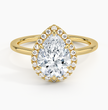 ecomposer-view with diamond shape-pear,ecomposer-size-2-ct,ecomposer-metal type-yellow-gold-18k