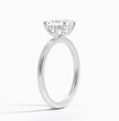 ecomposer-view with diamond shape-radiant,ecomposer-size-1-ct,ecomposer-metal type-white-gold-18k