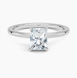 ecomposer-view with diamond shape-radiant,ecomposer-size-1-ct,ecomposer-metal type-white-gold-18k