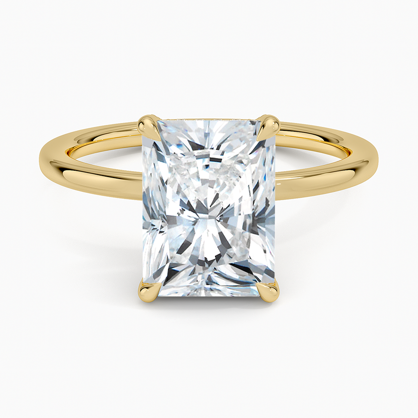 ecomposer-view with diamond shape-radiant,ecomposer-size-2.5-ct,ecomposer-metal type-yellow-gold-18k