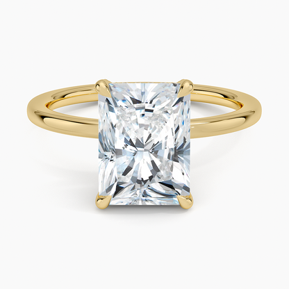 ecomposer-view with diamond shape-radiant,ecomposer-size-2.5-ct,ecomposer-metal type-yellow-gold-18k