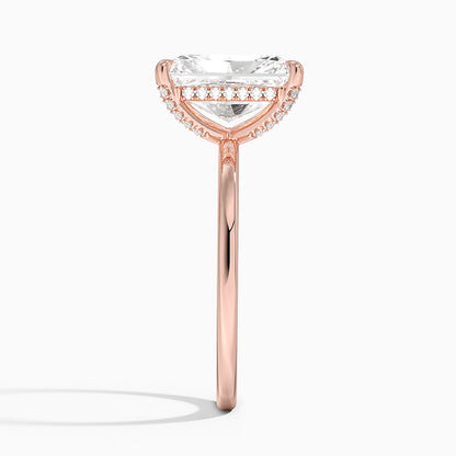 ecomposer-view with diamond shape-radiant,ecomposer-size-3-ct,ecomposer-metal type-rose-gold-18k