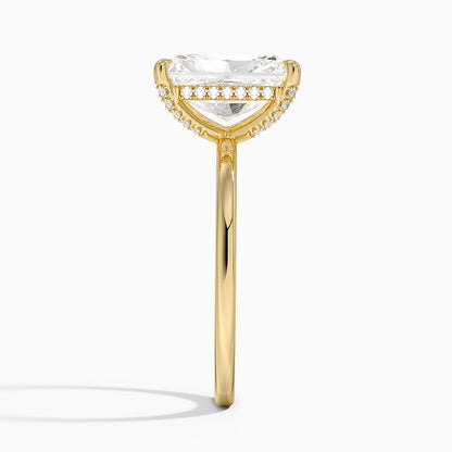 ecomposer-view with diamond shape-radiant,ecomposer-size-3-ct,ecomposer-metal type-yellow-gold-18k