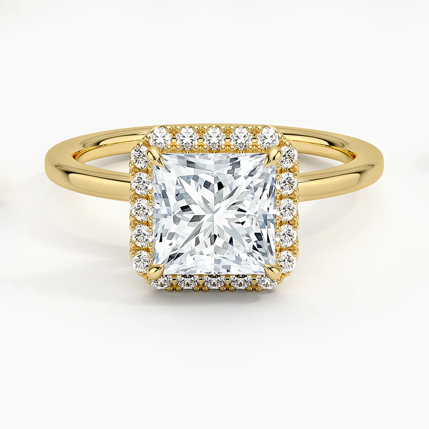 ecomposer-view with diamond shape-princess,ecomposer-size-1.5-ct,ecomposer-metal type-yellow-gold-18k