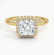 ecomposer-view with diamond shape-princess,ecomposer-size-1.5-ct,ecomposer-metal type-yellow-gold-18k