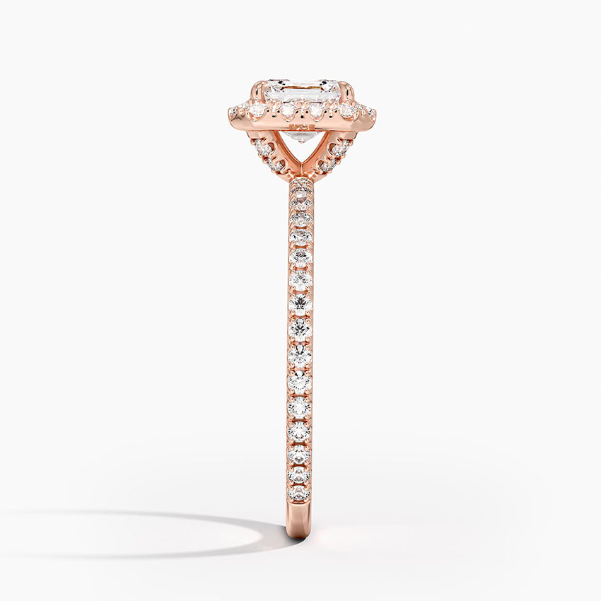 ecomposer-view with diamond shape-asscher,ecomposer-size-1-ct,ecomposer-metal type-rose-gold-18k