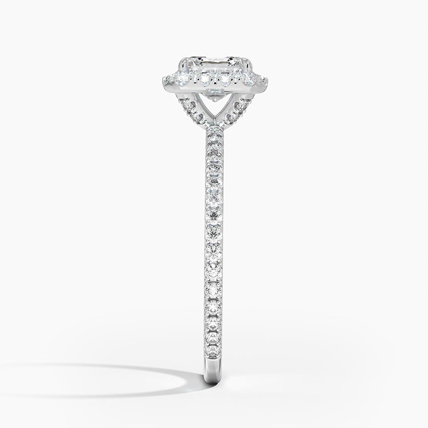 ecomposer-view with diamond shape-asscher,ecomposer-size-1-ct,ecomposer-metal type-white-gold-18k