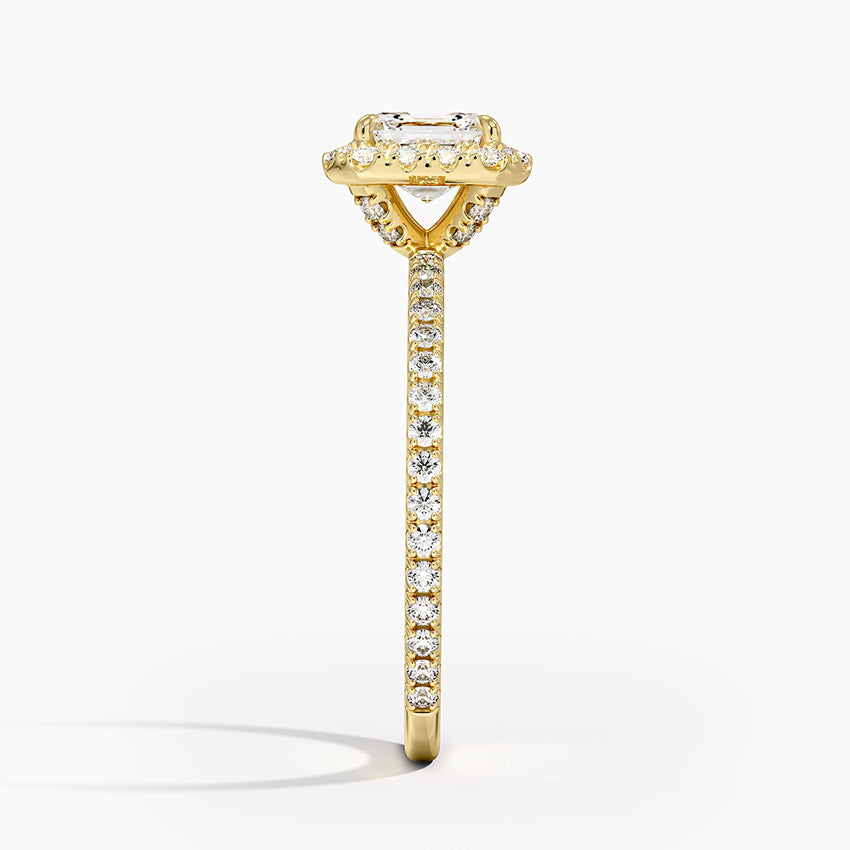 ecomposer-view with diamond shape-asscher,ecomposer-size-1-ct,ecomposer-metal type-yellow-gold-18k