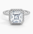 ecomposer-view with diamond shape-asscher,ecomposer-size-2.5-ct,ecomposer-metal type-white-gold-18k