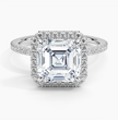 ecomposer-view with diamond shape-asscher,ecomposer-size-3-ct,ecomposer-metal type-white-gold-18k